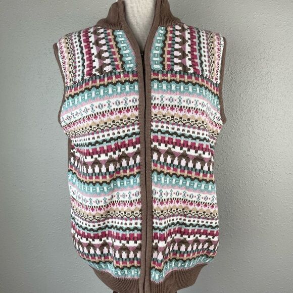 Alfred Dunner Full Sip Cardigan Style Sweater Size S EUC - Picture 1 of 7